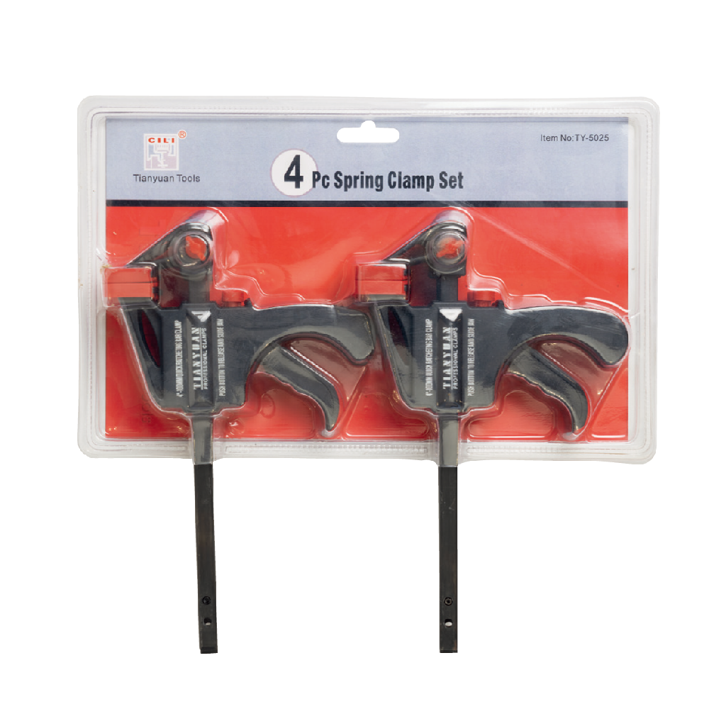 TY-5025 4PC BAR CLAMP SET